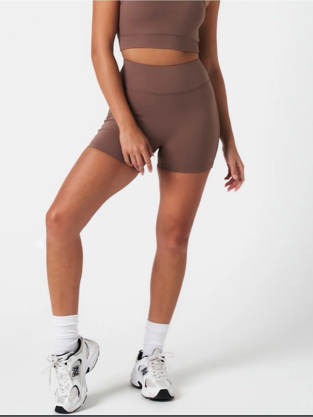 LYFTLYFE FORCE WOMEN'S SHORTS 4 Brown Chocolate Size Small